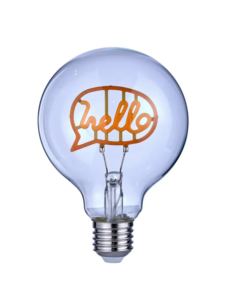 Butlers Leuchtmittel<LED Glühlampe BRIGHT LIGHT Hello in Pink