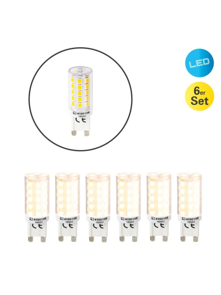 näve Leuchtmittel<LED Leuchtmittel "DENNY" in klar/transparent - EEK F