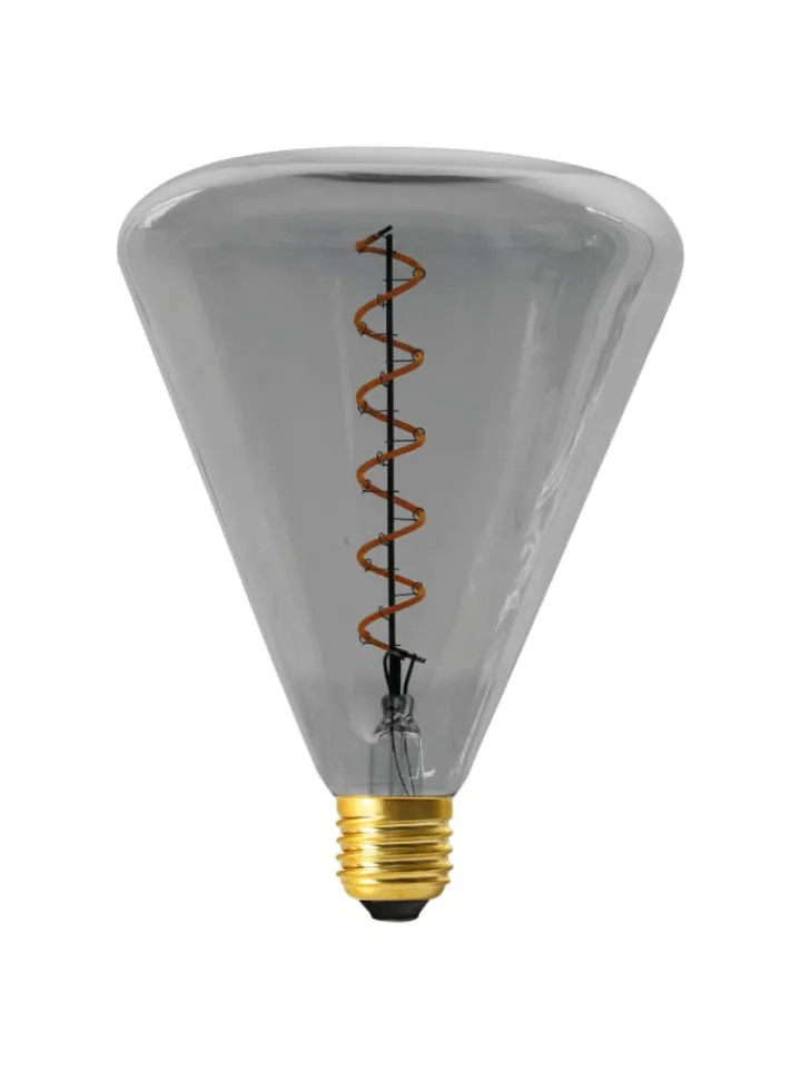 näve Leuchtmittel<LED Leuchtmittel "DILLY" in grau - (L)14.5 cm x (B)14.5 cm x (H)19 cm - EEK G