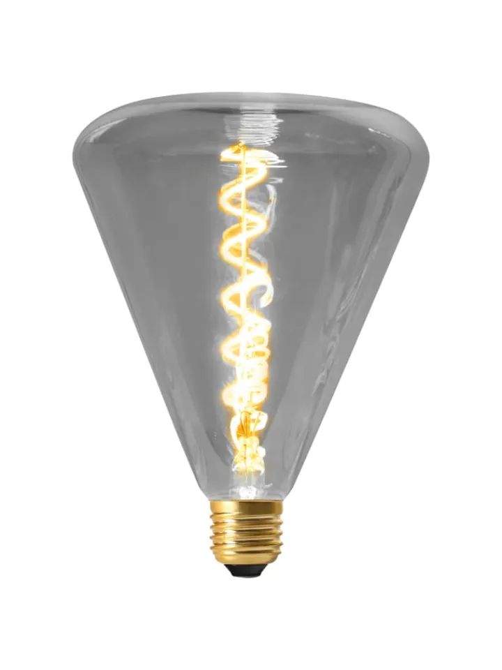 näve Leuchtmittel<LED Leuchtmittel "DILLY" in grau - (L)14.5 cm x (B)14.5 cm x (H)19 cm - EEK G