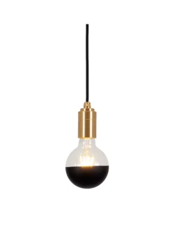 näve Leuchtmittel<LED Leuchtmittel "TOMY" in schwarz - (L)9.5 cm x (B)9.5 cm x (H)13.5 cm - EEK F