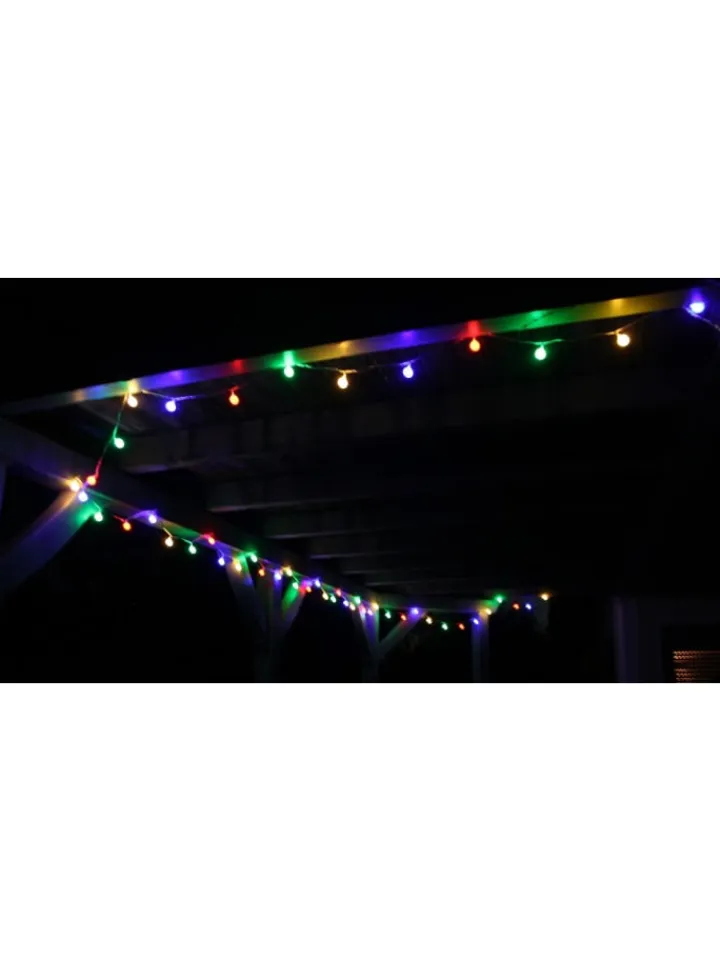 Coen Bakker Lichterketten & Dekobeleuchtung<LED Lichterkette 4,80m 24 Lichter Partylichterkette in Bunt
