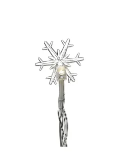 MARELIDA Lichterketten & Dekobeleuchtung<LED Lichterkette Schneeflocken L: 2m in transparent