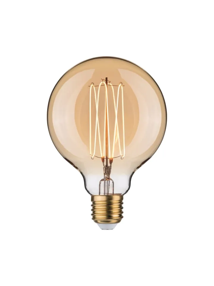 paulmann Leuchtmittel<LED Rustic Shine G95 E27 300lm 4,2W 1800K I 3-step-dim gold 230V