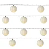 MARELIDA Lichterketten & Dekobeleuchtung<LED Solar Lichterkette Lampions L: 4,5m in weiß