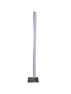 näve Stehleuchten<LED Stehleuchte "BONES 2" in chrome - (L)14 cm x (B)20 cm x (H)125 cm - EEK G