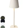 Coen Bakker Tischleuchten<LED Tischlampe dimmbar Touch Farbwechsler IP44 Innen & Außen 36,5x11cm in Sand