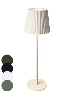 Coen Bakker Tischleuchten<LED Tischlampe dimmbar Touch Farbwechsler IP44 Innen & Außen 36,5x11cm in Sand