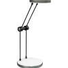 näve Tischleuchten<LED Tischleuchte "ALEKO" in weiß - (L)9 cm x (B)11 cm x (H)30 cm