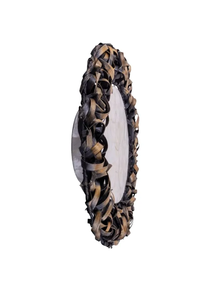 näve Wandleuchten<LED Wandleuchte in schwarz - (L)50 cm x (B)50 cm x (H)12 cm - EEK A