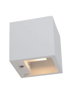 näve Wandleuchten<LED Wandleuchte in weiß - (L)11.5 cm x (B)11.5 cm x (H)11.5 cm - EEK G