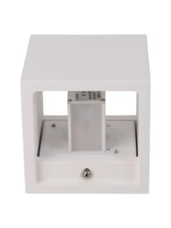 näve Wandleuchten<LED Wandleuchte in weiß - (L)11.5 cm x (B)11.5 cm x (H)11.5 cm - EEK G