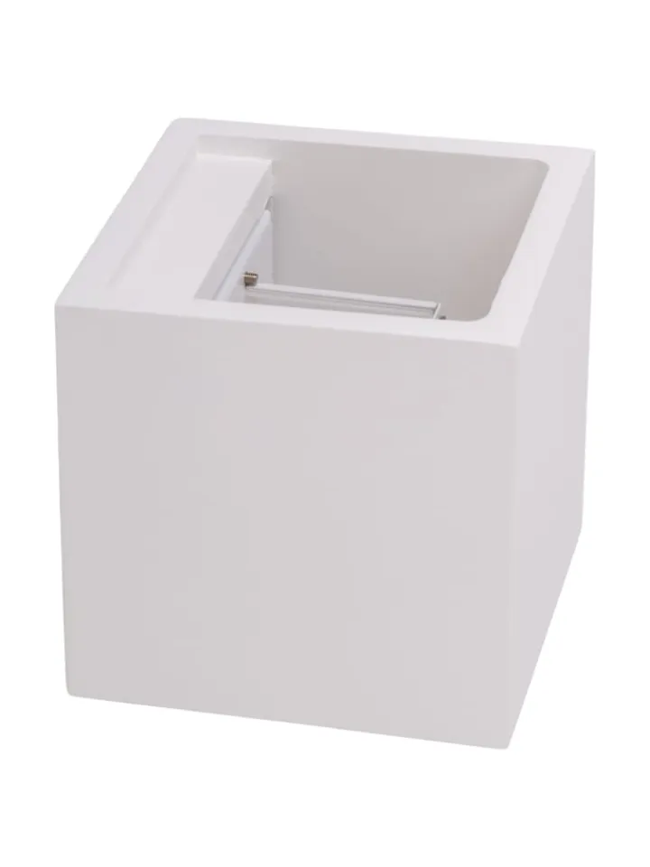 näve Wandleuchten<LED Wandleuchte in weiß - (L)11.5 cm x (B)11.5 cm x (H)11.5 cm - EEK G