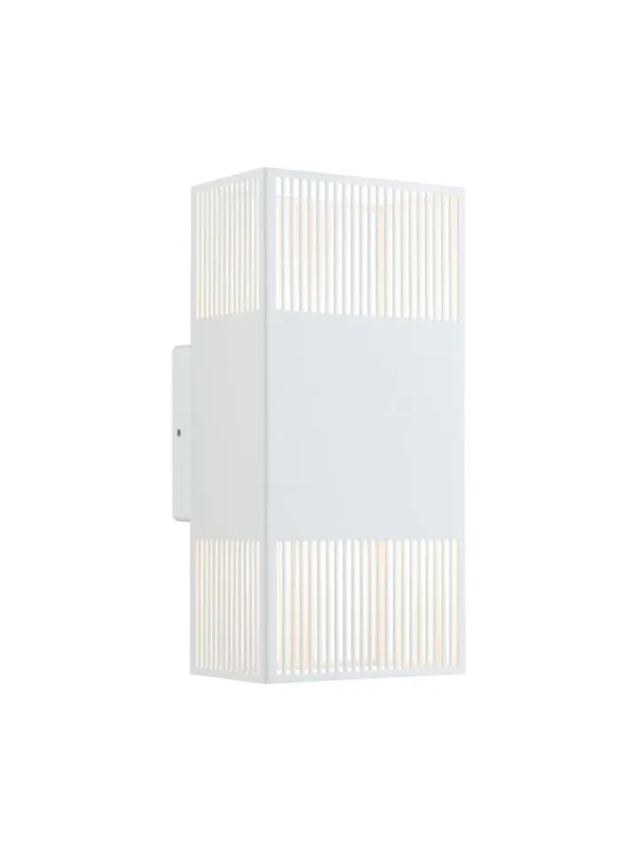paulmann Wandleuchten<LED Wandleuchte Tharin IP44 3000K 120x104mm 2x3,7W Weiß