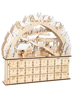 small foot Adventskalender<LED-Adventskalender "Skivergnügen" zum Befüllen