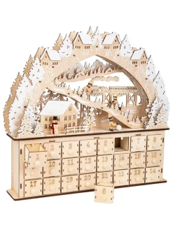 small foot Adventskalender<LED-Adventskalender "Skivergnügen" zum Befüllen