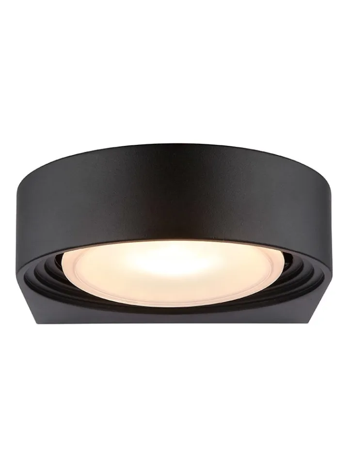 Globo lighting Außenleuchten<LED-Außenleuchte "Oko" in Schwarz - (B)16 x (H)16,6 cm
