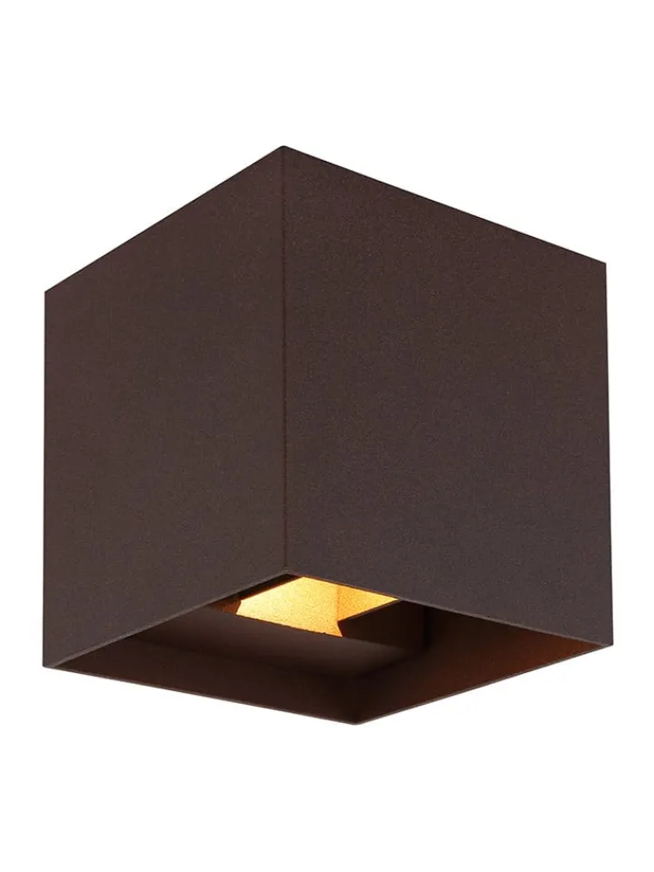 Globo lighting Außenbeleuchtung|Außenleuchten<LED-Außenleuchte "Veronika" in Schwarz - (B)10 x (H)10 cm