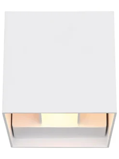 Globo lighting Außenleuchten<LED-Außenleuchte "Veronika" in Weiß - (B)10 x (H)10 x (T)10 cm