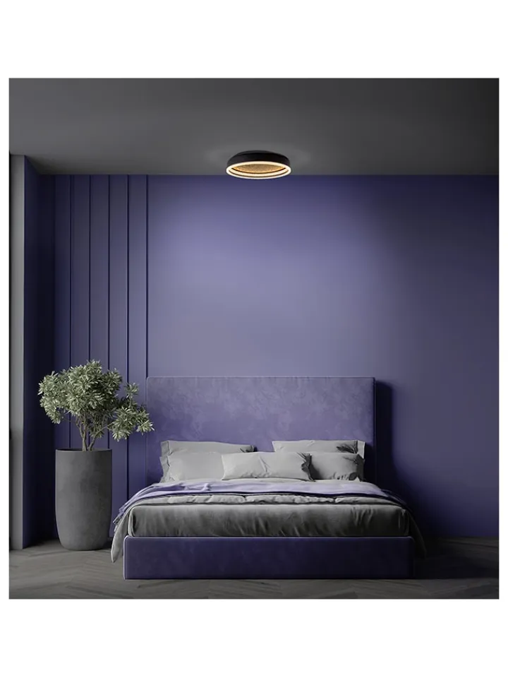 näve Decken- & Hängeleuchten<LED-Deckenleuchte "Arany" - EEK E (A bis G) - Ø 40 cm