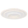 Globo lighting Decken- & Hängeleuchten<LED-Deckenleuchte "Bafur" in Weiß - (H)7 x Ø 49,5 cm