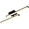 Globo lighting Decken- & Hängeleuchten<LED-Deckenleuchte "Kirina" in Schwarz - (B)50 x (H)8,4 x (T)7 cm