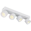 Globo lighting Decken- & Hängeleuchten<LED-Deckenleuchte ''Rae'' - EEK F (EEK A bis G) - (B)45,5 x (H)12 x (T)7,2 cm