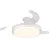 Globo lighting Klima & Haushalt<LED-Deckenventilator "Beliz" in Weiß - (H)27,5 x Ø 10,6 cm