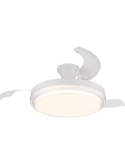 Globo lighting Klima & Haushalt<LED-Deckenventilator "Beliz" in Weiß - (H)27,5 x Ø 10,6 cm