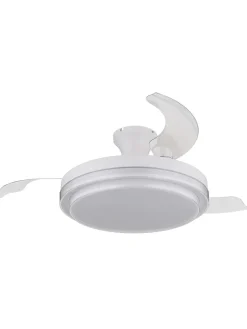 Globo lighting Klima & Haushalt<LED-Deckenventilator "Beliz" in Weiß - (H)27,5 x Ø 10,6 cm