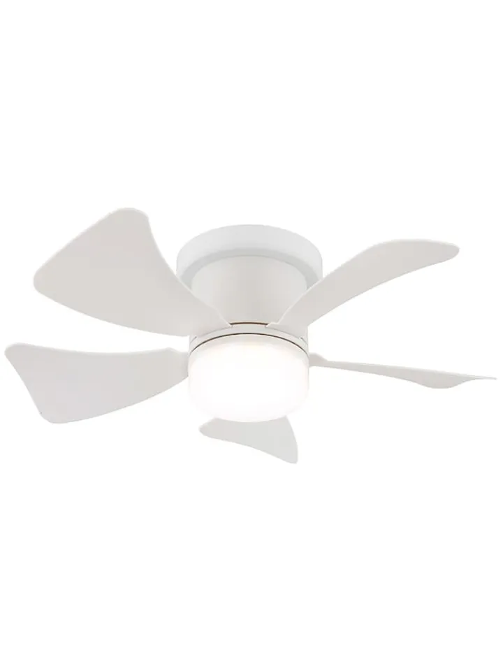 Globo lighting Klima & Haushalt<LED-Deckenventilator "Hinea" in Weiß - (H)13 x Ø 40,6 cm