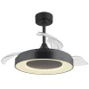 Globo lighting Klima & Haushalt<LED-Deckenventilator in Grau - (H)44,8 x Ø 91 cm