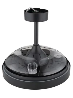 Globo lighting Klima & Haushalt<LED-Deckenventilator in Grau - (H)44,8 x Ø 91 cm