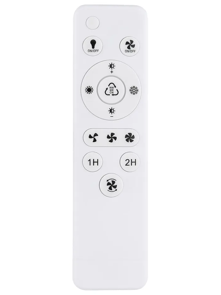 Globo lighting Klima & Haushalt<LED-Deckenventilator "Karen" in Schwarz - (B)42 x (H)14,4 x (T)28 cm