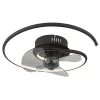 Globo lighting Klima & Haushalt<LED-Deckenventilator "Koren" in Schwarz - (H)13,9 x Ø 45 cm
