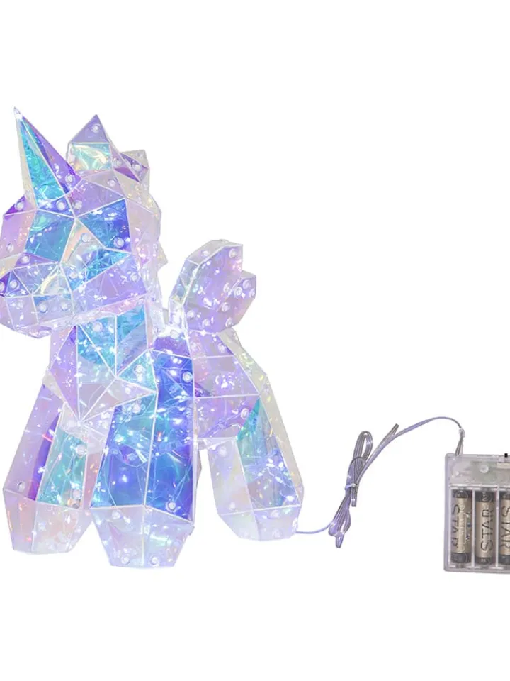 STAR Trading Lichterketten & Deko-Leuchten<LED-Dekofigur "Magic" in Weiß - (B)25 x (H)30 cm