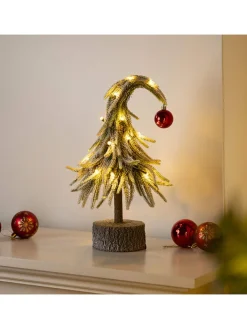 Hollybell Lichterketten & Dekobeleuchtung<LED-Dekoleuchte ''Christmas Tree'' in Grün/ Weiß - (L)36 cm