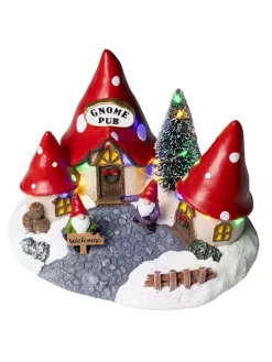 Hollybell Lichterketten & Dekobeleuchtung|Lichterketten & Deko-Leuchten<LED-Dekoleuchte ''Gnome Pub'' in Bunt - (B)22 x (H)16,2 x (T)17 cm