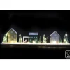 SiL Interiors Lichterketten & Dekobeleuchtung|Lichterketten & Deko-Leuchten<LED-Dekoleuchte in Grün/ Grau - (B)60 x (H)13 x (T)5 cm