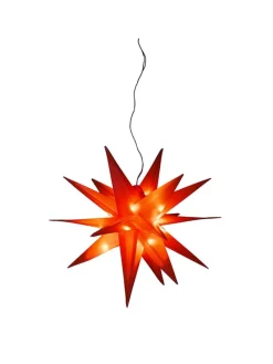 Hollybell Weihnachtsschmuck<LED-Dekoleuchte in Rot - Ø 55 cm