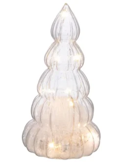 Bizzotto Lichterketten & Deko-Leuchten<LED-Dekoleuchte in Silber - (H)17 cm
