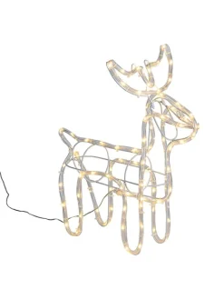Hollybell Lichterketten & Deko-Leuchten<LED-Dekoleuchte in Warmweiß - (B)46 x (H)46 x (T)18 cm