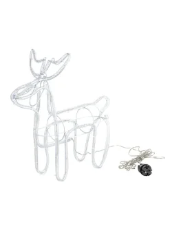 Hollybell Lichterketten & Deko-Leuchten<LED-Dekoleuchte in Warmweiß - (B)46 x (H)46 x (T)18 cm