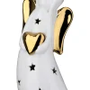 GILDE Lichterketten & Deko-Leuchten<LED-Dekoleuchte in Weiß - (B)9,5 x (H)20 x (T)7 cm