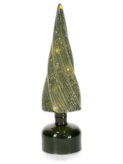 Bizzotto Lichterketten & Dekobeleuchtung|Lichterketten & Deko-Leuchten<LED-Dekoleuchte "Karyn" in Grün - (H)33 cm