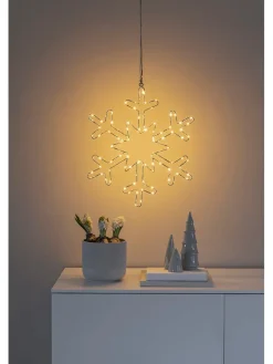 Konstsmide Lichterketten & Deko-Leuchten<LED-Dekoleuchte ''Snowflake'' - EEK G (EEK A bis G) - (L)48 x (B)46,5 cm