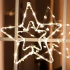 Profiline Lichterketten & Dekobeleuchtung|Lichterketten & Deko-Leuchten<LED-Dekoleuchte "Star" in Warmweiß - (B)27 x (H)28 cm