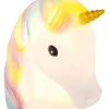 Globo lighting Lichterketten & Deko-Leuchten<LED-Dekoleuchte "Unicorn" in Weiß - (B)18,5 x (H)21,5 x (T)11,5 cm