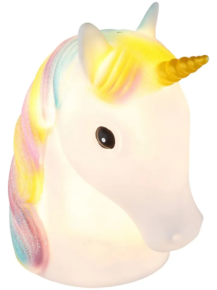 Globo lighting Lichterketten & Deko-Leuchten<LED-Dekoleuchte "Unicorn" in Weiß - (B)18,5 x (H)21,5 x (T)11,5 cm