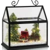Marksljöd Wohndekoration<LED-Dekoobjekt "House" in Schwarz - (B)24,2 x (H)25 cm